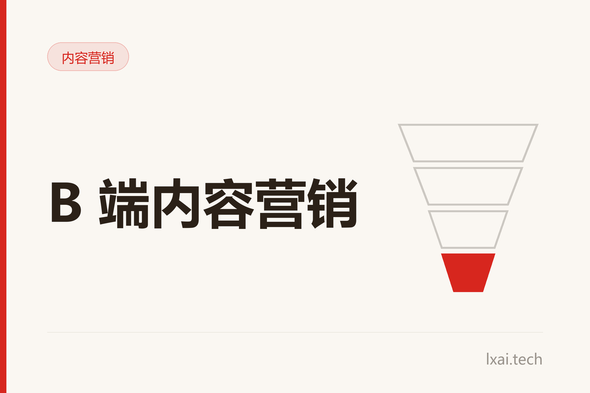 B 端内容营销：从行业干货到询盘的转化路径