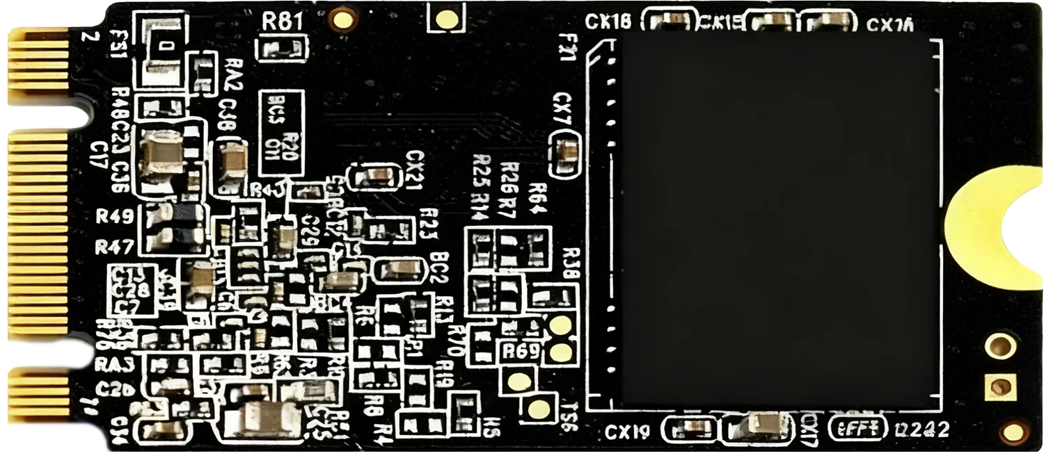 企业级M.2 NGFF 2242 SATA 3.2固态硬盘(Dramless无缓存)