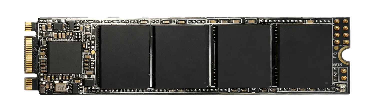 企业级M.2 NGFF 2280 SATA 3.2固态硬盘(Dramless无缓存)